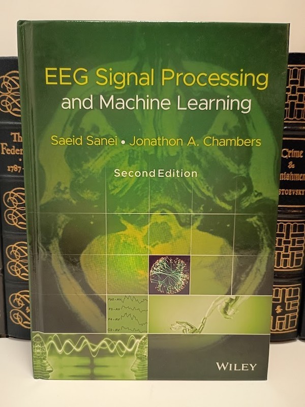 EEG Signal Processing Machine Learning Sanei Chambers 2nd Edition Wiley HC VG