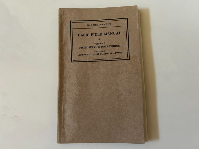 Defense Against Chemical Attack, 1938 PLUS Supplement, 1940