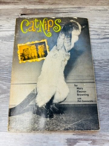 CatNips Mary Eleanor Browning 1962 Humor Cats Photography Prentice-Hall