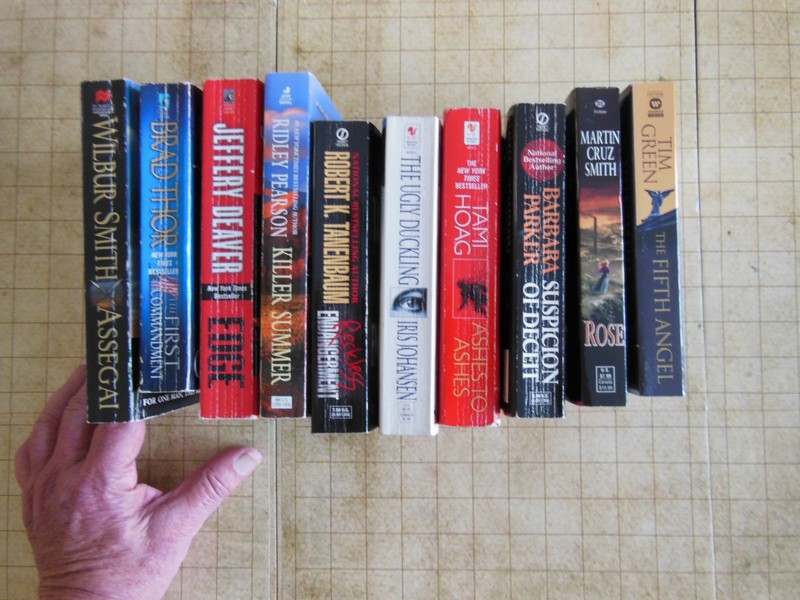 LOT c OF 10 MASS MARKET PAPERBACKS-by Various Authors-A Mix gallery