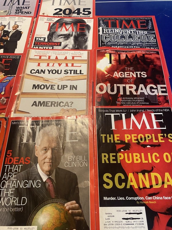 TIME MAGAZINES Lot Of 14 2011-2012 ISSUEs ~ ROYAL WEDDING,The Protester, 100 ppl gallery