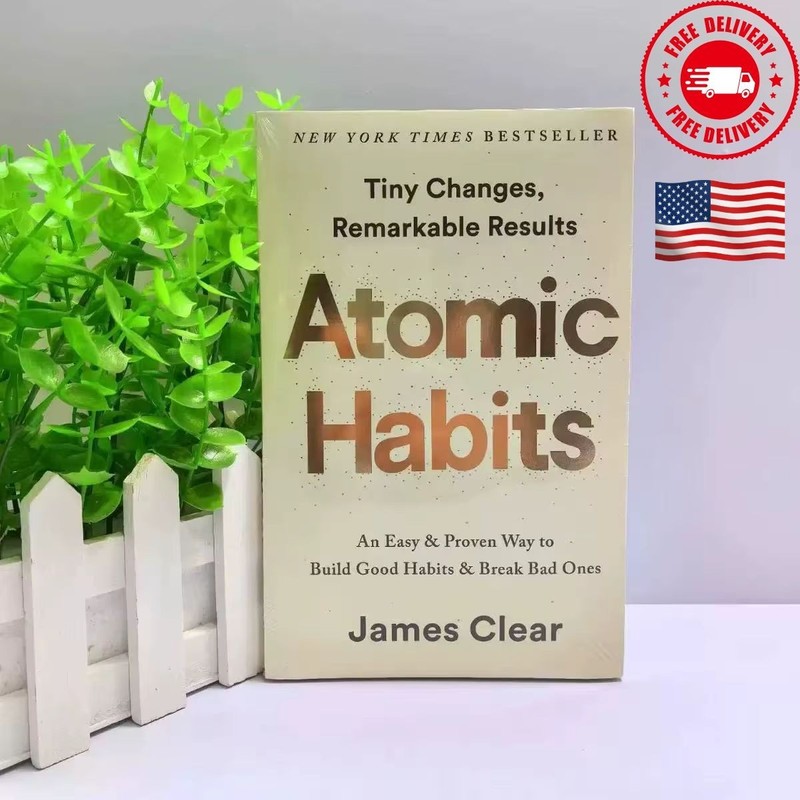 *Atomic Habits* Paperback by James Clear Build Good Habits & Break Bad Ones.. gallery