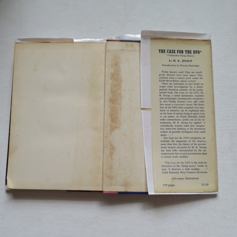 Flying Saucers and Common Sense Waveney Girvan 1956 Vintage UFO Hardcover Book gallery