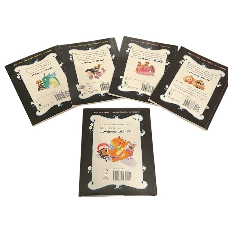 The Princess In Black Book Set 1-5 Shannon & Dean Hale Ages 7-9 gallery