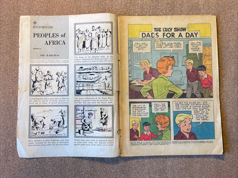 The Lucy Show X5 #1 to 5 Mostly Low Grade, 1963 Lucille Ball TV Show Tie-In gallery