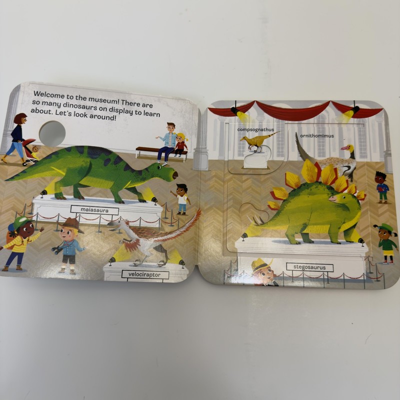 Peek-a-Flap DINO Jaye Garnett Cottage Door Press Dino Board Book Ages 2-3 Green gallery