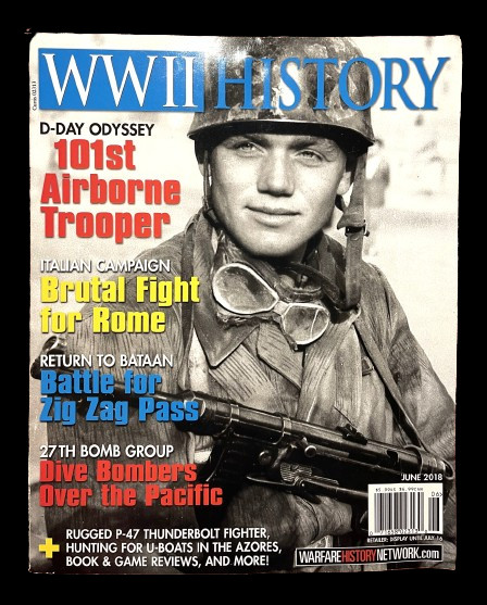 yz WWII HISTORY Magazine June 2018 74 Pgs. gallery