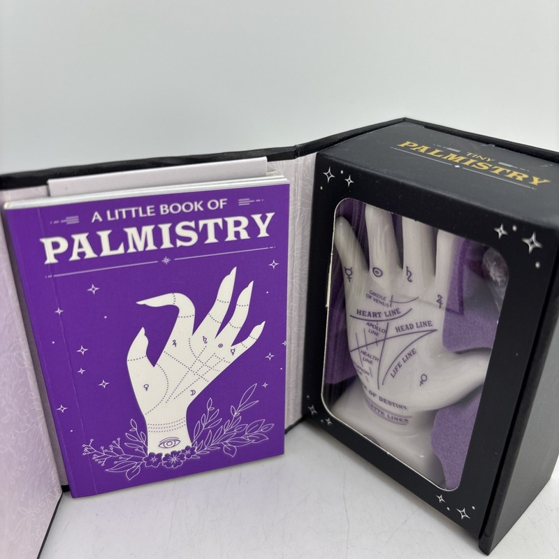 Tiny Palmistry Gift Set Read Your Future Hand Book Nikki Van De Car Kit Book gallery