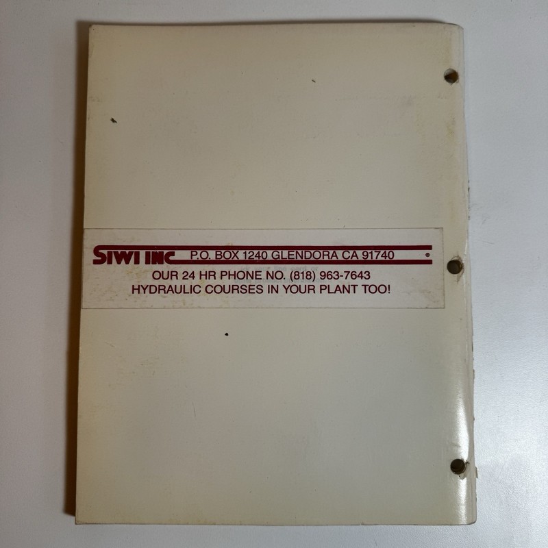 Fluid Power Designers’ Lightning Reference Handbook 5th Edition November 1982 PB gallery