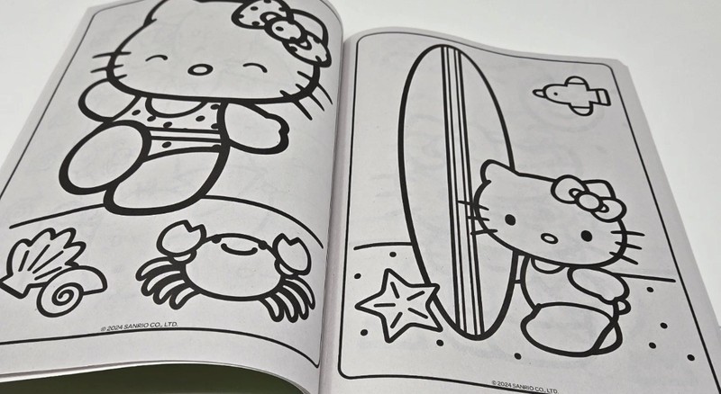 Sanrio Hello Kitty Coloring Book Jumbo Hours Of Fun By Bendon New gallery