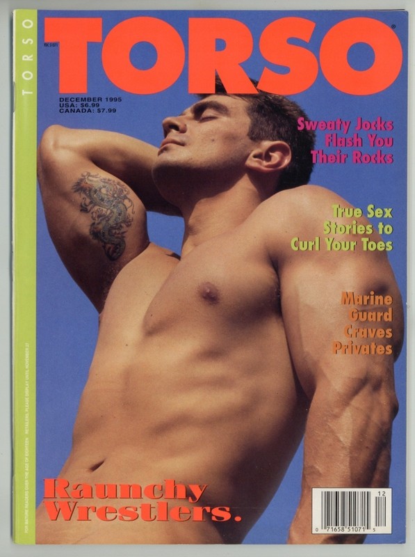 Torso 1995 Armando Vargas, Terry Studios 100pgs Gay Pinup Magazine M39027