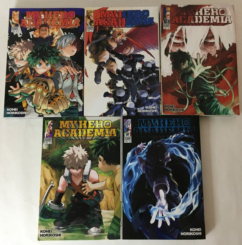 My Hero Academia By Kohei Horikoshi – Volumes 26-30 – First Printing