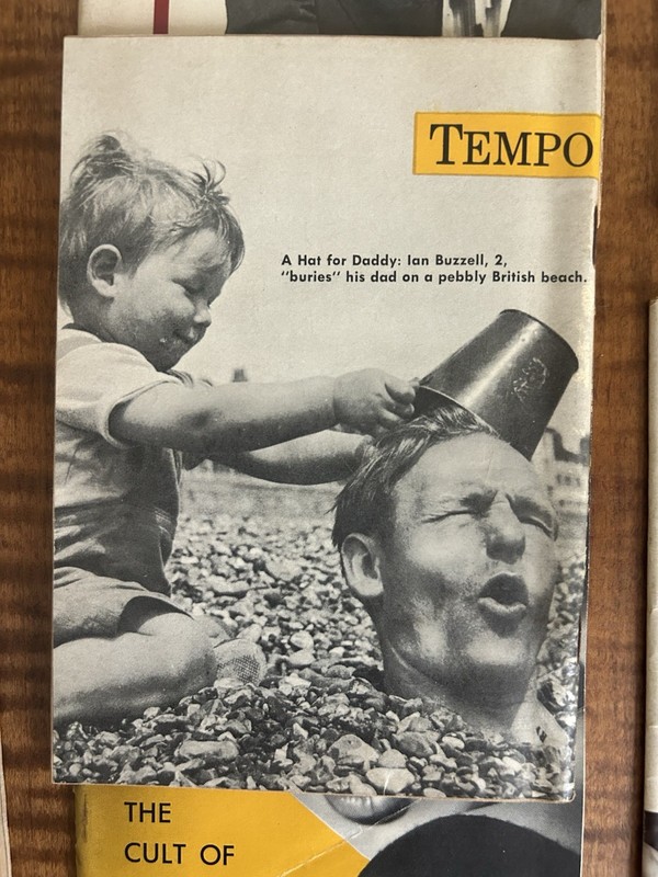 6 x 1950s Tempo Pocket Magazines News Tabloid Lot of 6 from 1953 gallery