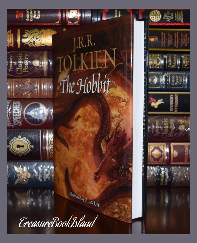Hobbit by JRR Tolkien Illustrated Alan Lee Lord of Rings New Large Collectible gallery