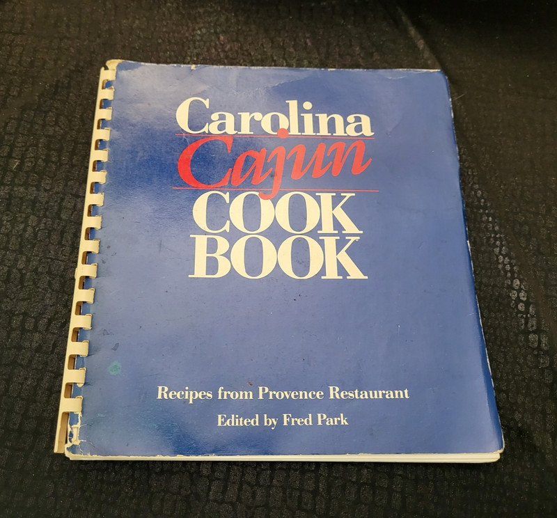 1984 CAROLINA CAJUN COOKBOOK-PROVENCE RESTAURANT RECIPES-101 PAGES