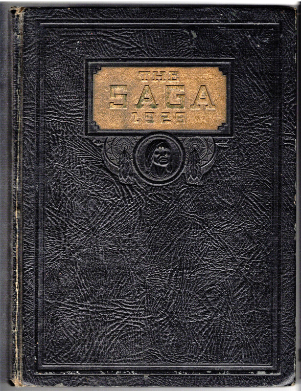 The Saga, 1929 Woodward High School, Toledo Ohio yearbook, Volume 1