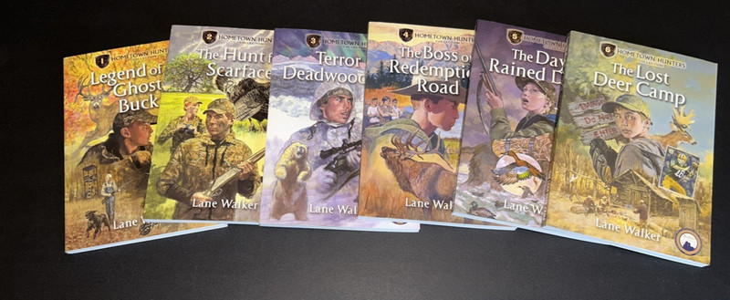 Lot Of 6 Hometown Hunters Books (Lane Walker) Books 1-6 In Excellent Condition