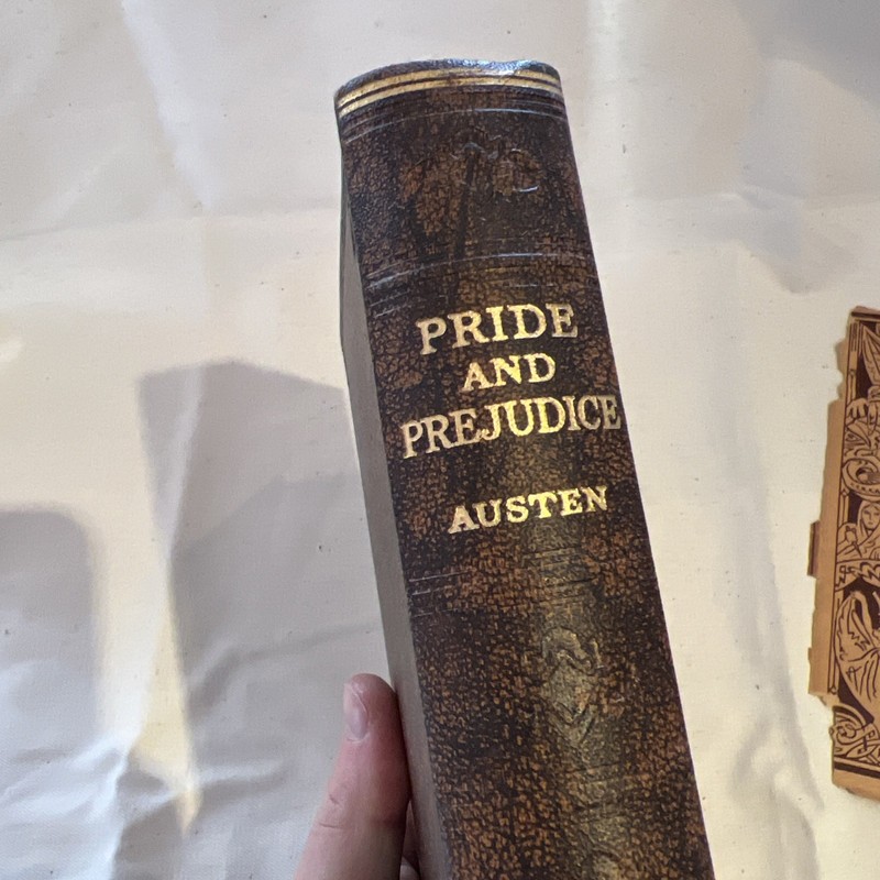 Pride and Prejudice by Jane Austen Odhams Press c1930's Vintage Hardback Book gallery