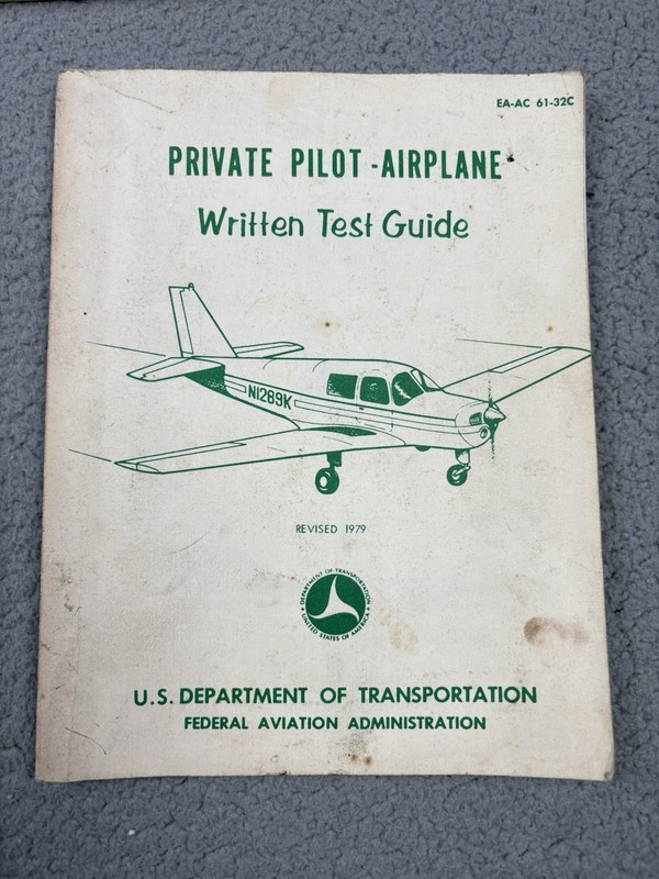 Lot of 6 Flight Training Pilot Manuals Cessna Aviation Flying Instruction Books gallery