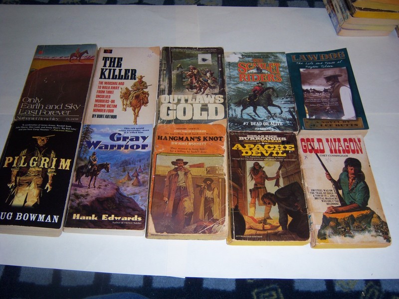 Vintage Western Old West Cowboys Paperback Books (PICK & CHOOSE) $2 Each gallery