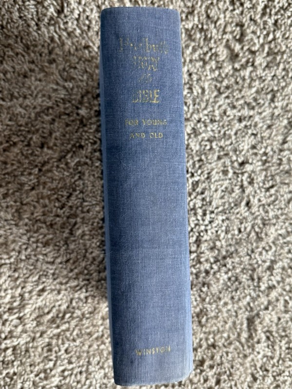 Vintage HURLBUTS STORY OF THE BIBLE For Young & Old 1952 Jesse Lyman Hurlbut DD gallery