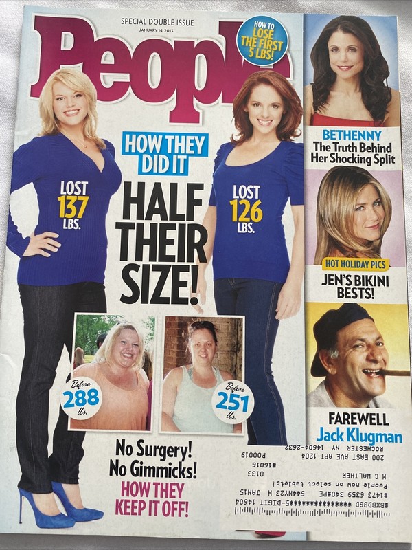 2013 Jan 14 People Magazine How To Lose The First 5lbs (CP100)