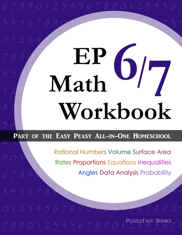 EP Math 6/7 Workbook: Part of the Easy Peasy All-in-One Homeschool gallery