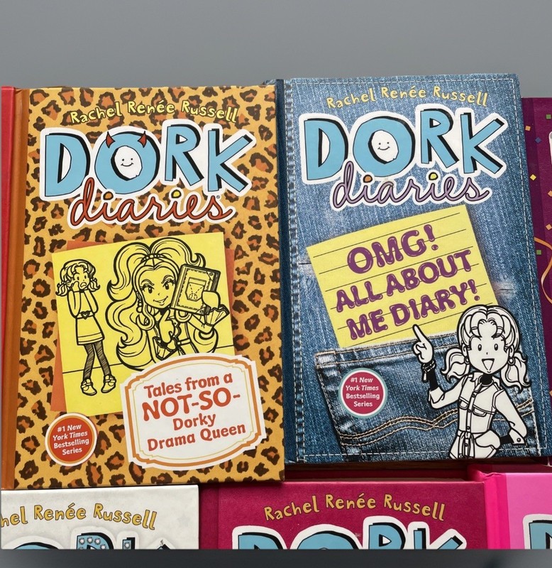 Dork Diaries Lot of 11 - 1-10 + OMG Diary HB PB Rachel Renee Russell Books gallery