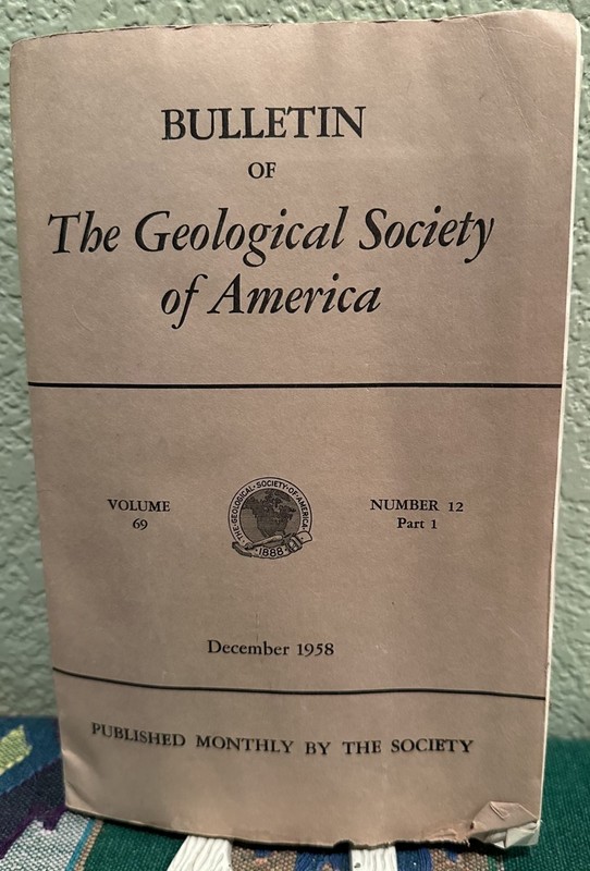 H R Aldrich / Bulletin of The Geological Society of America Vol 69 No 12 Part 1