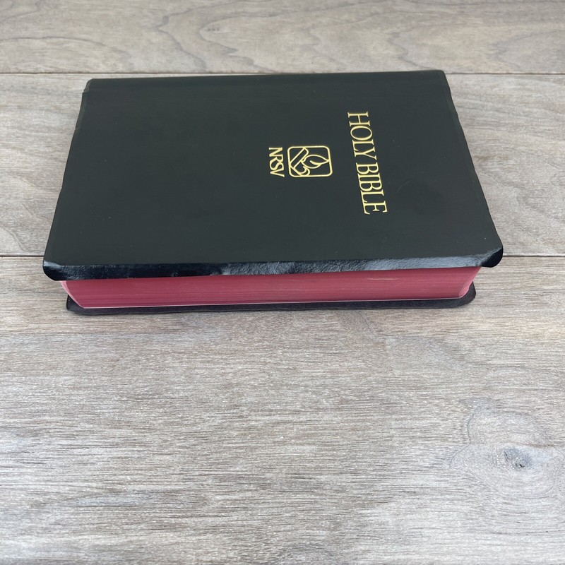 Holy Bible New Revised Standard Version Black Letter 1989 Thomas Nelson 1701N gallery