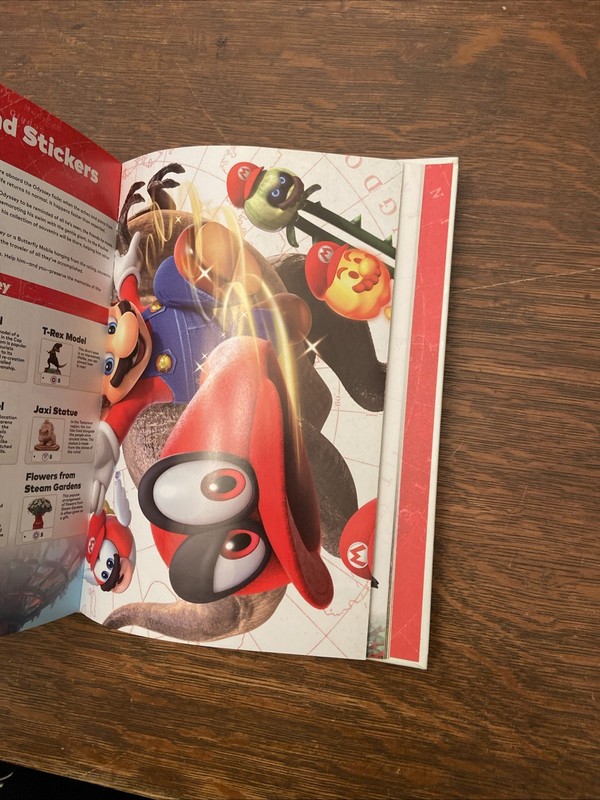 Prima Super Mario Odyssey Collector's Edition Guide / Poster Included gallery