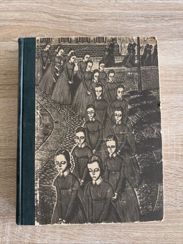 Jane Eyre by Charlotte Bronte Hardcover 1943 Illustrated Random House