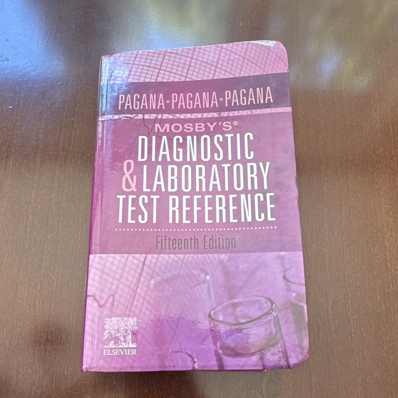 Pagana Mosby’s Diagnostic & Laboratory Test Reference 15th Ed Paperback ISBN