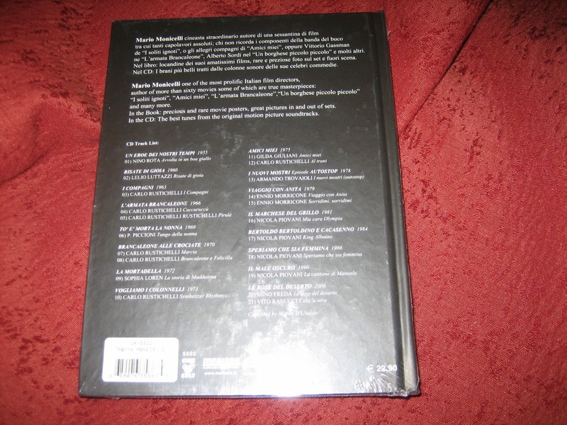 Mario Monicelli (2007, CD Extra, Audio) (HARDCOVER)(SEALED) gallery