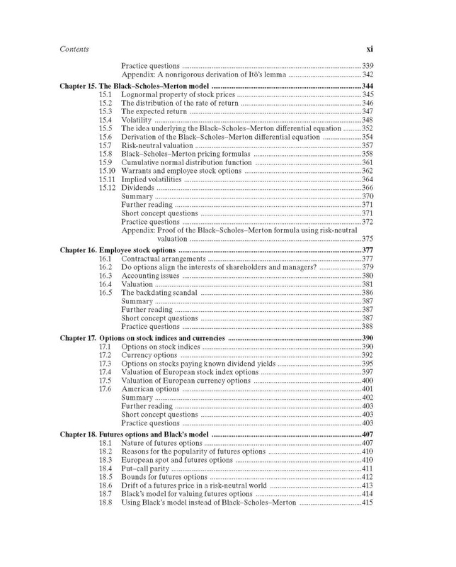 Book Pearson Options Futures and Other Derivatives 11th Edition Hull Basu New gallery