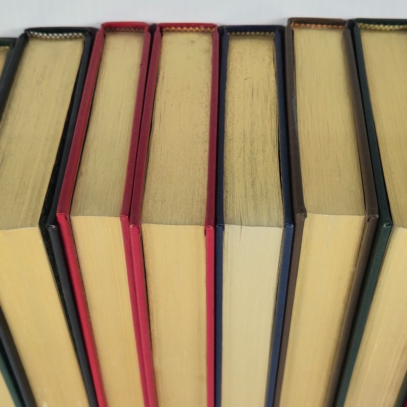 Franklin Library Lot of 9 Leather Bound Books by Various Authors - HC Classics gallery