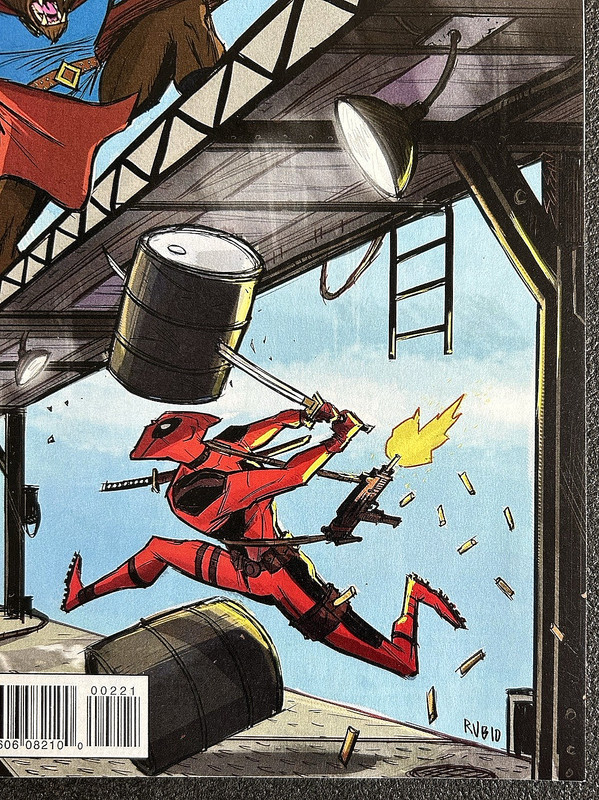 Deadpool's Secret Secret Wars #2 Oct 2015 Bobby Rubio 1:25 Variant Cover NM gallery