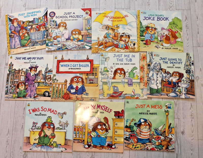 Children’s Book LOT of 11 Mercer Mayer Little Critter Vintage Paperback Books