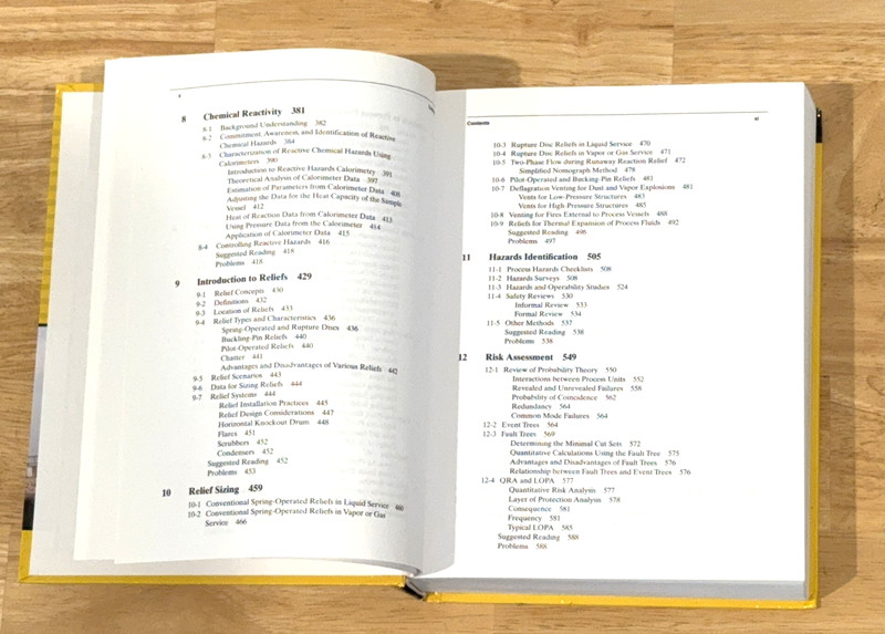 Chemical Process Safety Fundamentals With Applications 3rd Edition HC Text Book gallery