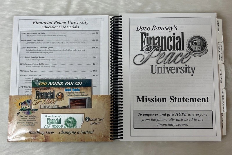 Dave Ramsey's Financial Peace University Workbook Spiral Bound FPU Read Original gallery