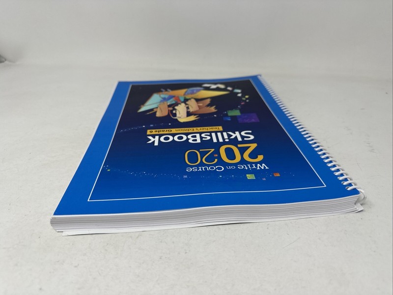 Write on Course 2020 : SkillsBook Teacher's Edition Grade 6 (2017, UNMARKED!) gallery