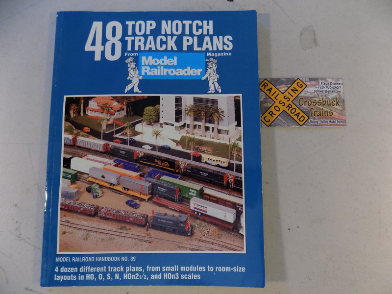 Model Railroader 48 Top Notch Track Plans 1993 120 pgs John Armstrong (060632)
