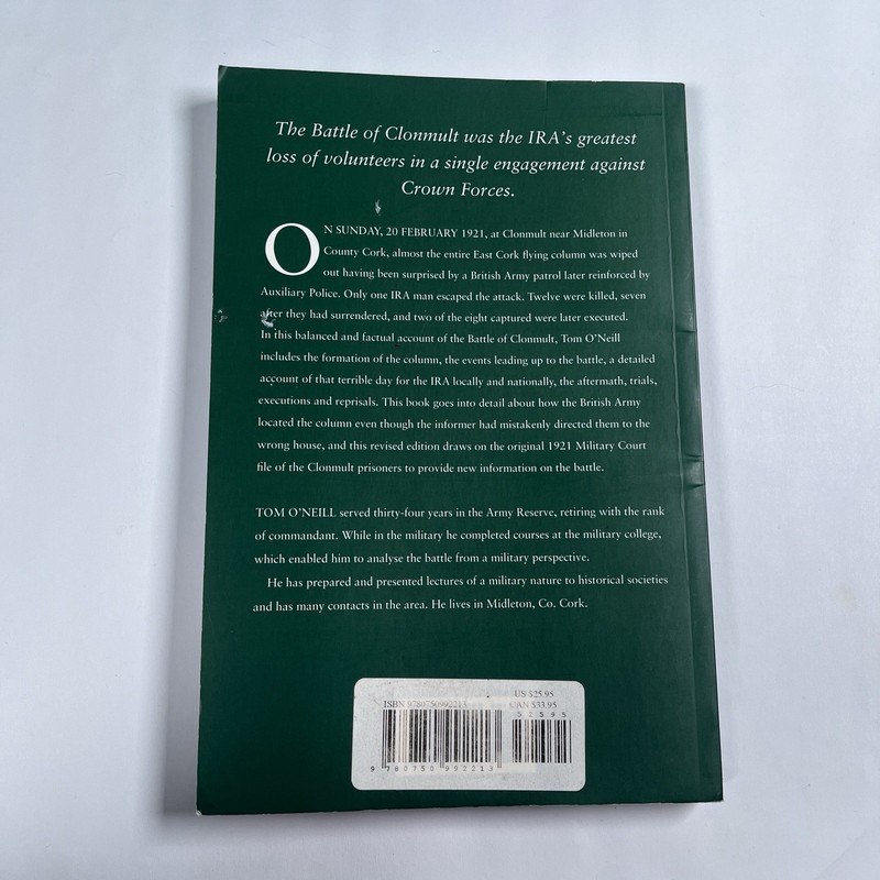 Battle of Clonmult: The IRA's Worst Defeat by Tom O'Neill Paperback Book Revised gallery