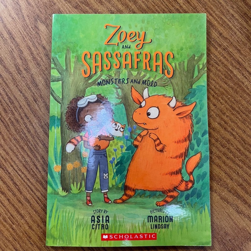 LOT OF 6 ZOEY AND SASSAFRAS CHAPTER BOOKS #1-6 BY ASIA CITRO magic science gallery