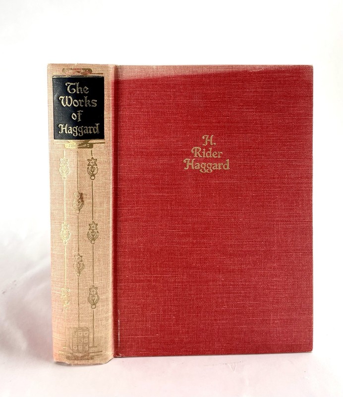 1928 Antique Book The Works of H. Rider Haggard 1 Volume Edtn By Walter J. Black