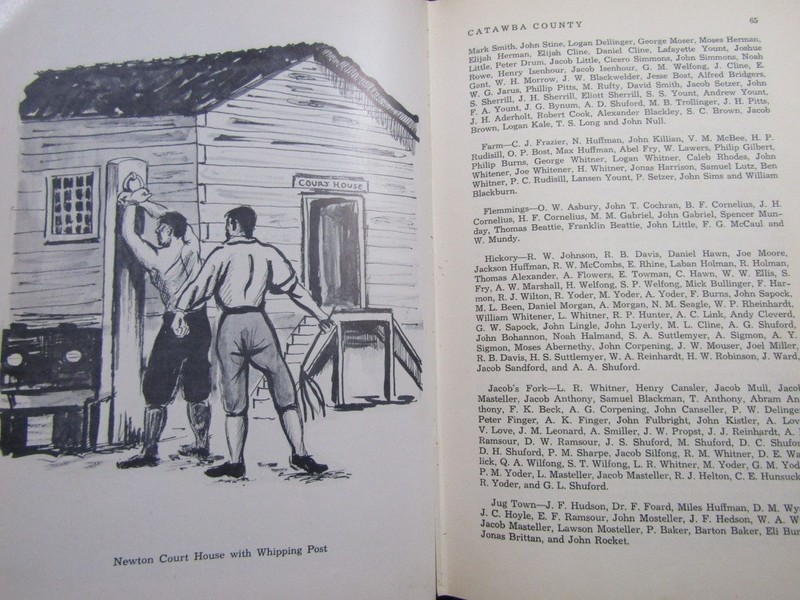 1954 Preslar A HISTORY OF CATAWBA COUNTY North Carolina Book 1st Ed. Illustrated gallery