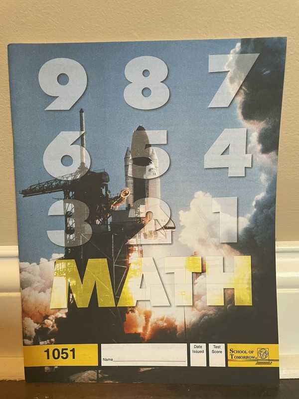 New ACE Fourth Edition homeschool learn Math 1044, 1051-1054 w/ Score Keys gallery