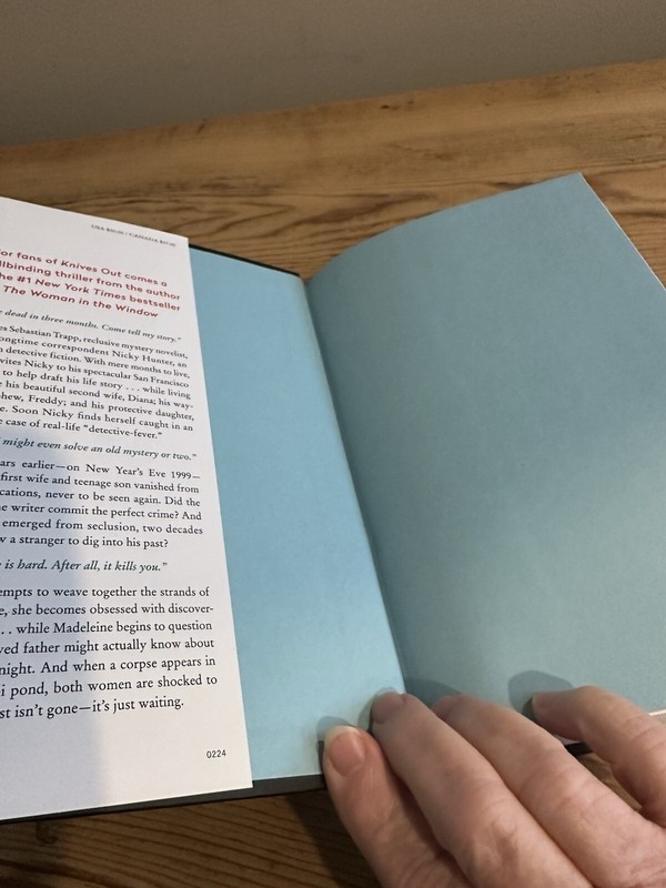END OF STORY A.J.FINN 2024 HC DJ BOOK gallery