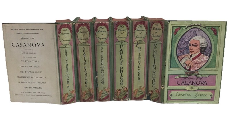 Memoirs of Casanova translated by Arthur Machen 6 Vols