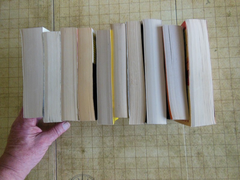 LOT d OF 10 MASS MARKET PAPERBACKS-by Various Authors-A Mix gallery